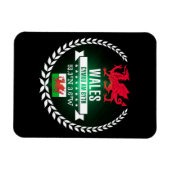 Magnet Flexible Pays de Galles (Horizontal)