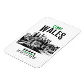 Magnet Flexible Pays de Galles (Côté Gauche)