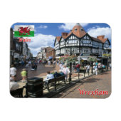 Magnet Flexible Pays de Galles - Wrexham - (Horizontal)