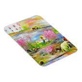 Magnet Flexible Paysage aquarelle (Côté Droit)