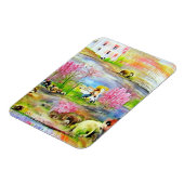 Magnet Flexible Paysage aquarelle (Côté Gauche)