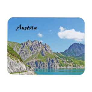 Magnet Flexible Paysage autrichien dans le Vorarlberg Photo Souven