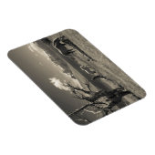 Magnet Flexible Paysage avec chevaux (Côté Droit)