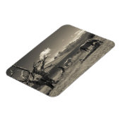 Magnet Flexible Paysage avec chevaux (Côté Gauche)
