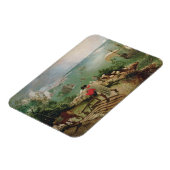 Magnet Flexible Paysage avec la chute d'Icarus, c.1555 (Côté Gauche)