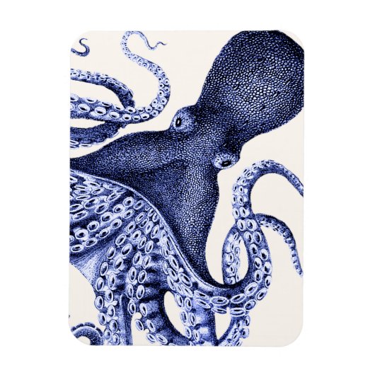 Magnet Flexible Paysage Bleu Octopus (Vertical)