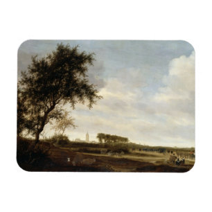 Magnet Flexible Paysage boisé (huile sur le panneau)