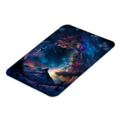 Magnet Flexible Paysage cosmique des montagnes (Côté Gauche)