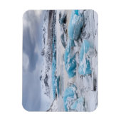 Magnet Flexible Paysage de glace de glacier, Islande (Vertical)