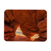 Magnet Flexible Paysage de grotte de grès érodé (Horizontal)