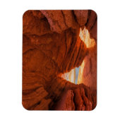 Magnet Flexible Paysage de grotte de grès érodé (Vertical)