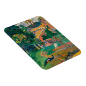 Magnet Flexible Paysage de Paul Gauguin Matamoe avec Peacocks (Côté Droit)