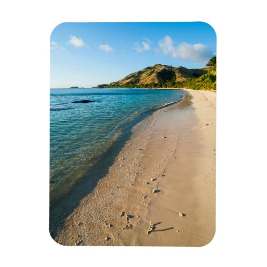 Magnet Flexible Paysage de plage tropicale, Fidji (Vertical)