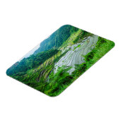 Magnet Flexible Paysage de rizières, Philippines (Côté Gauche)