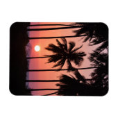 Magnet Flexible Paysage des palmiers à coco (Horizontal)