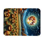 Magnet Flexible Paysage d'Halloween (Horizontal)