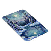 Magnet Flexible Paysage d'hiver (Côté Droit)