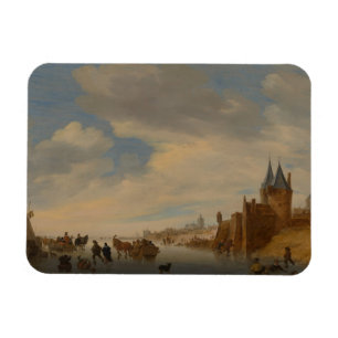 Magnet Flexible Paysage d'hiver à Arnhem 1653