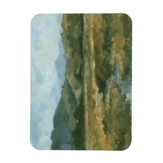 Magnet Flexible Paysage d'Impasto III (Vertical)