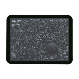 Magnet Flexible Paysage en argent Darkworld