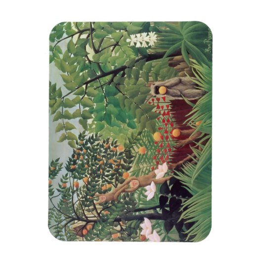 Magnet Flexible Paysage exotique, 1910 (Vertical)