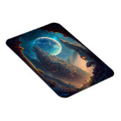 Magnet Flexible Paysage futuriste du château d'Imaginaire (Côté Droit)