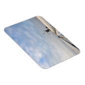 Magnet Flexible Paysage hivernal avec neige et moulin à vent en Ho (Côté Droit)