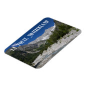 Magnet Flexible Paysage magnifique, La Fouly, Suisse (Côté Gauche)