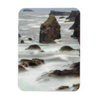 Paysage marin et stacks, Shetland