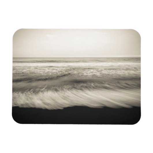 Magnet Flexible Paysage marin N&B, Hawaï (Horizontal)