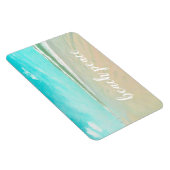 Magnet Flexible Paysage paisible de Sky Beach Turquoise (Côté Droit)