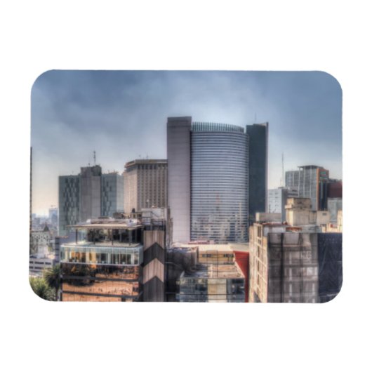 Magnet Flexible Paysage Panoramique De Mexico (Horizontal)