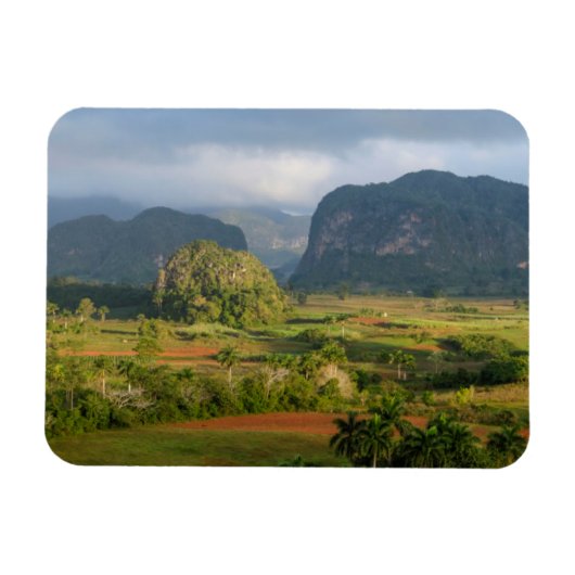 Magnet Flexible Paysage panoramique de vallée, Cuba (Horizontal)