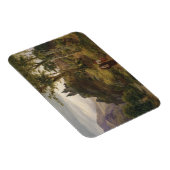 Magnet Flexible Paysage romantique avec complexe de monastères (Côté Droit)