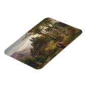 Magnet Flexible Paysage romantique avec complexe de monastères (Côté Gauche)