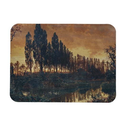 Magnet Flexible Paysage rural en Bavière (Allemagne) (Horizontal)