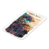 Magnet Flexible Paysage Vintage voyage du Costa Rica (Côté Gauche)