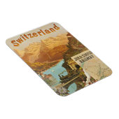 Magnet Flexible Paysages suisses captivants Chemin de fer Jura Sim (Côté Droit)