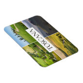Magnet Flexible paysages toscans voyage photo collage (Côté Droit)