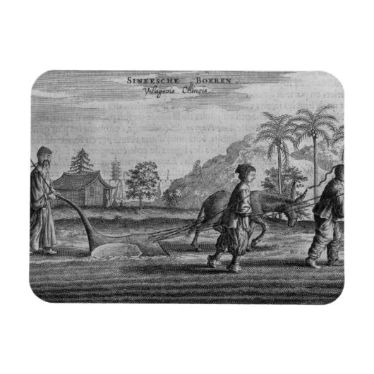 Magnet Flexible Paysans chinois, une description générale d'un ac (Horizontal)