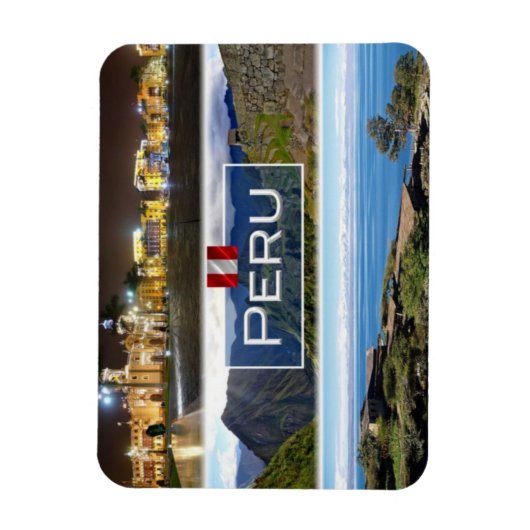 Magnet Flexible PE Perù - Lima - (Vertical)