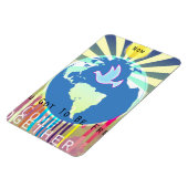 Magnet Flexible Peace Over the World Sony ATV Paroles (Côté Gauche)