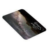 Magnet Flexible Peace & Serenity Mountain Night Sky (Côté Droit)
