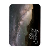 Magnet Flexible Peace & Serenity Mountain Night Sky (Vertical)