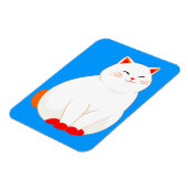 Magnet Flexible Peaches, le Chat Sourire (Côté Gauche)