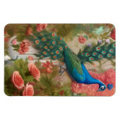 Magnet Flexible Peacock en Apricot Jardin Rose (Horizontal)