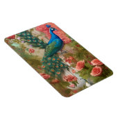 Magnet Flexible Peacock en Apricot Jardin Rose (Côté Droit)