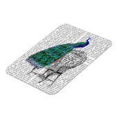 Magnet Flexible Peacock sur la chaise (Côté Gauche)