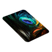 Magnet Flexible Peakcock Feather up close et personnel (Côté Droit)