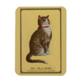 Magnet Flexible Peake, le chat tabby de Chessie (Vertical)
